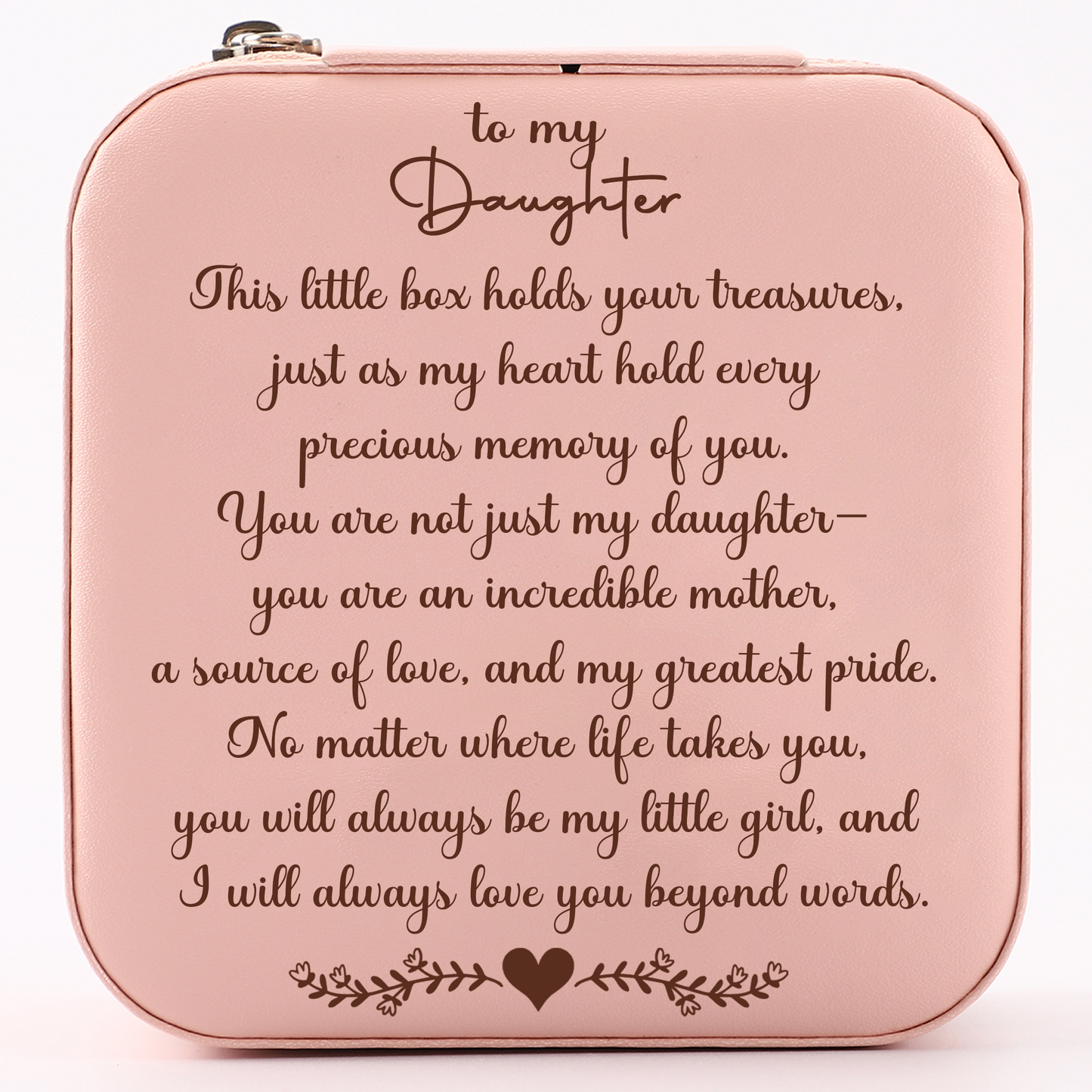 Daughter "Wonderful Mother" Jewelry Box