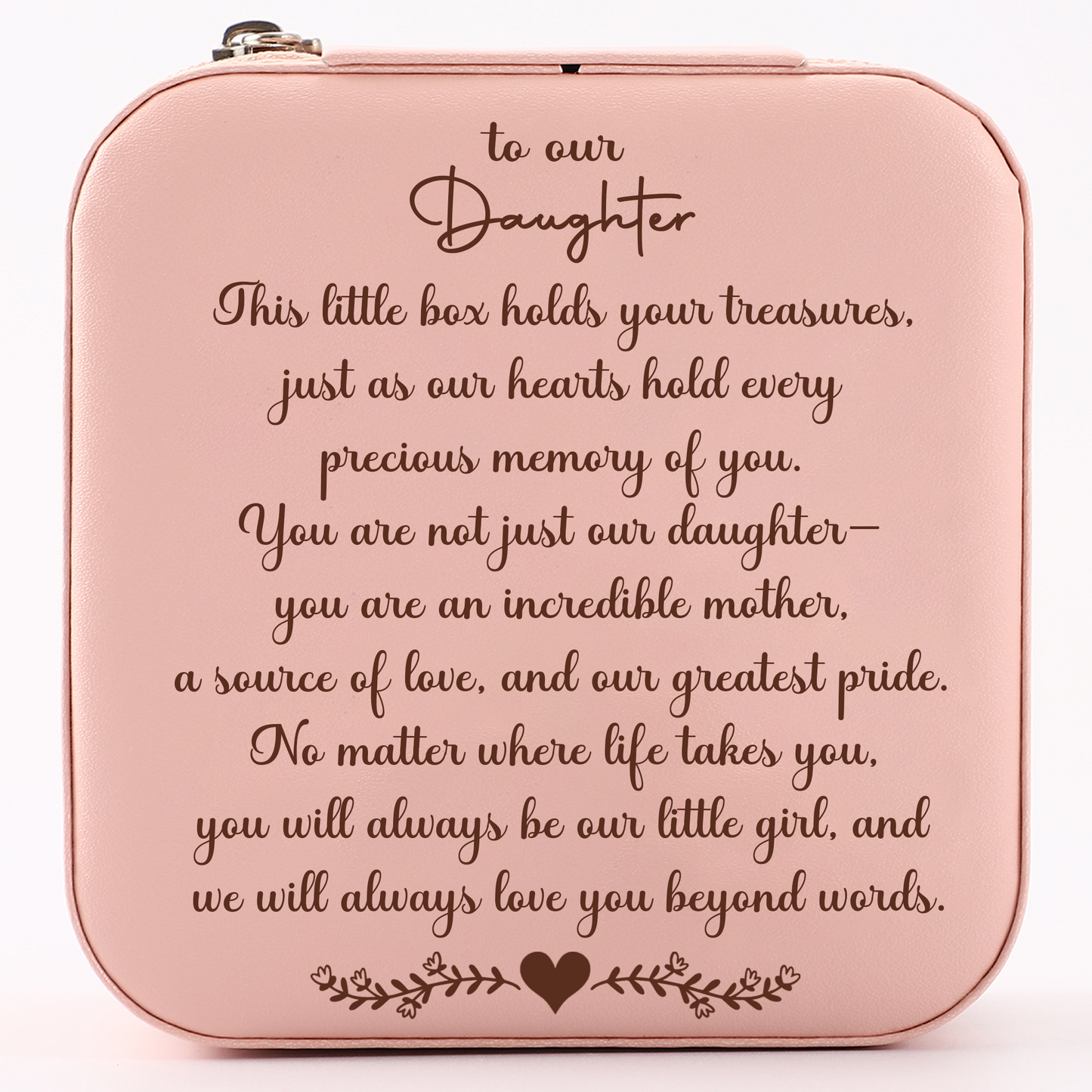 Daughter "Wonderful Mother" Jewelry Box