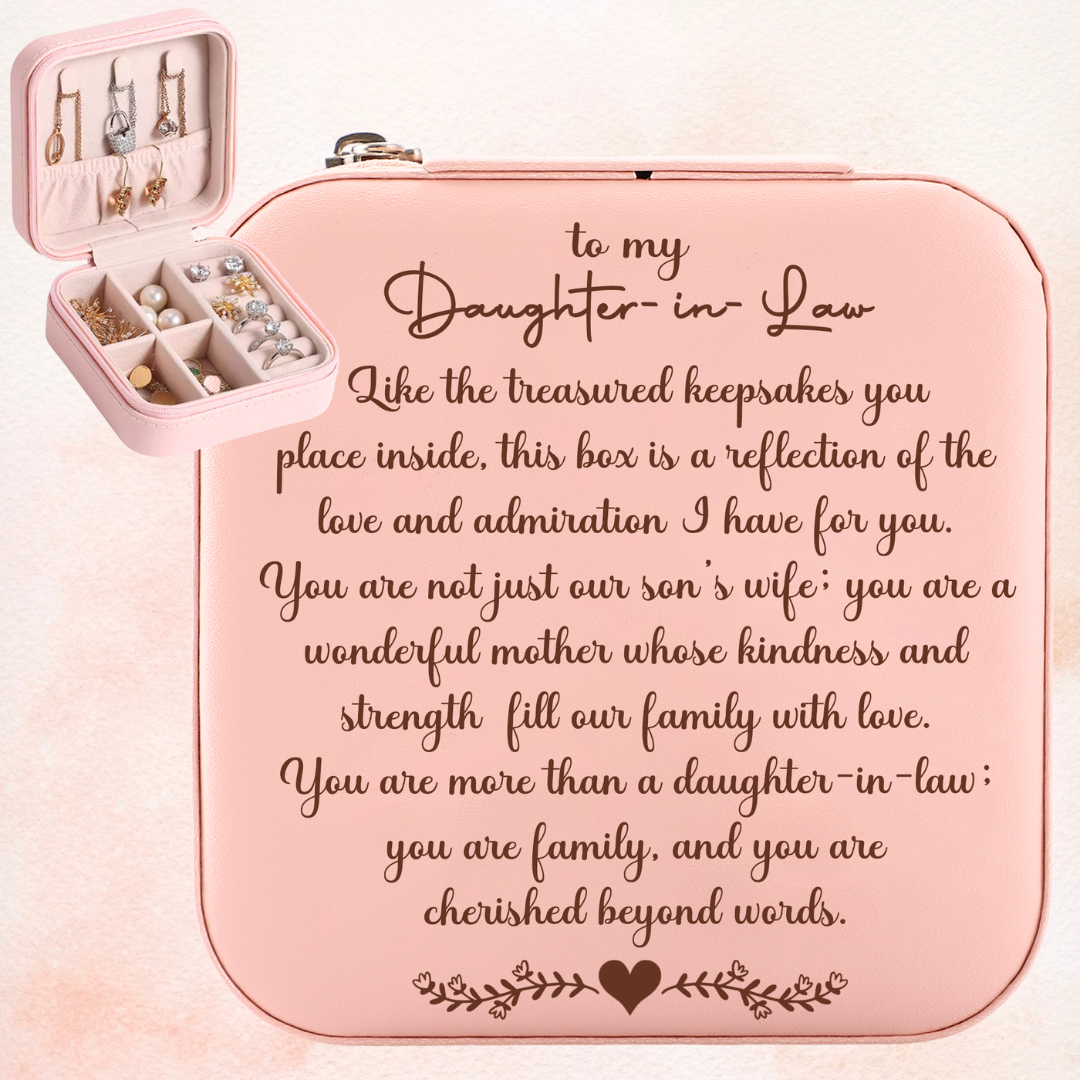 Daughter -in-law "Wonderful Mother" Jewelry Box