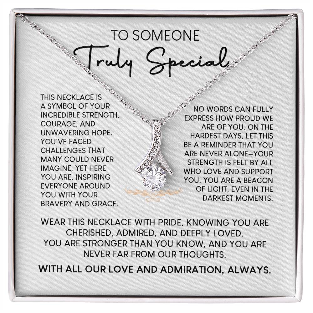 Ribbon of Resilience Necklace – For Fighters & Survivors