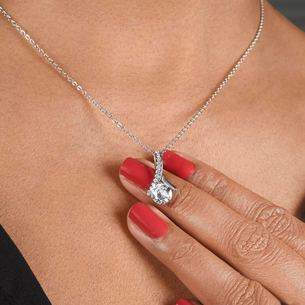 Ribbon of Resilience Necklace – For Fighters & Survivors
