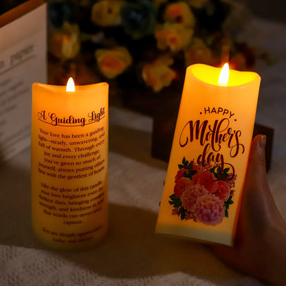 LED Candle "A Guiding Light" Mother's Day Gift