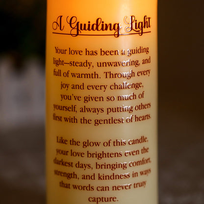 LED Candle "A Guiding Light" Mother's Day Gift
