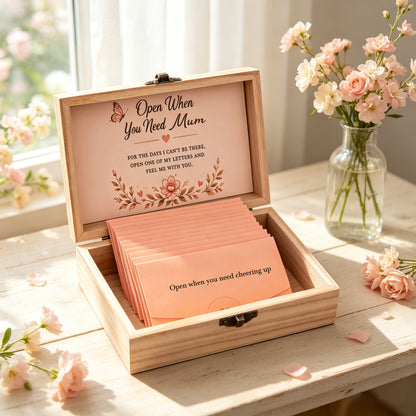 Personalised “Letters for the Life Ahead” Keepsake Box for Daughter