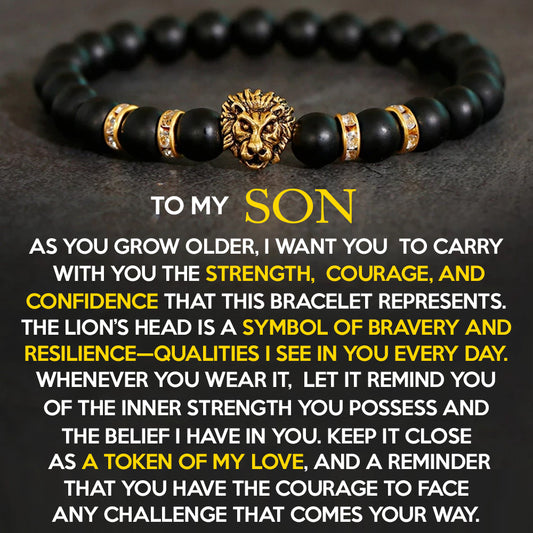 "Lion's Heart" Son Bracelet Gift Set