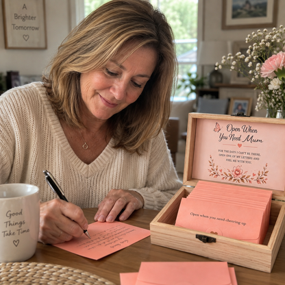 Personalised “Letters for the Life Ahead” Keepsake Box for Daughter