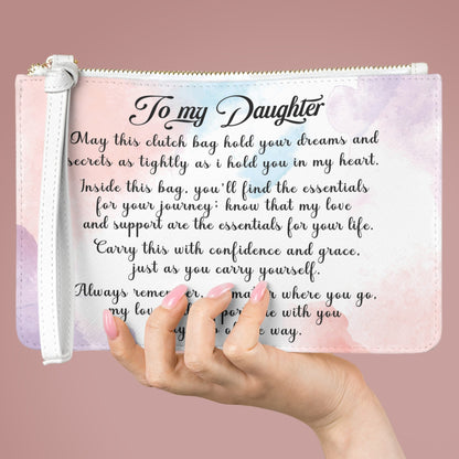 "Every Step of the Way" Daughter's Clutch Bag