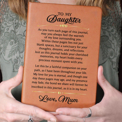 Eternal Love: Personalized Premium Vegan Leather Journal - DMUM