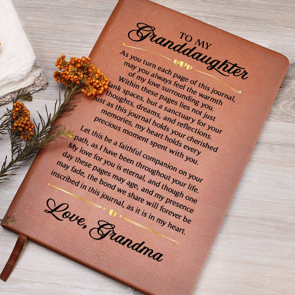 Eternal Love: Personalized Premium Vegan Leather Journal