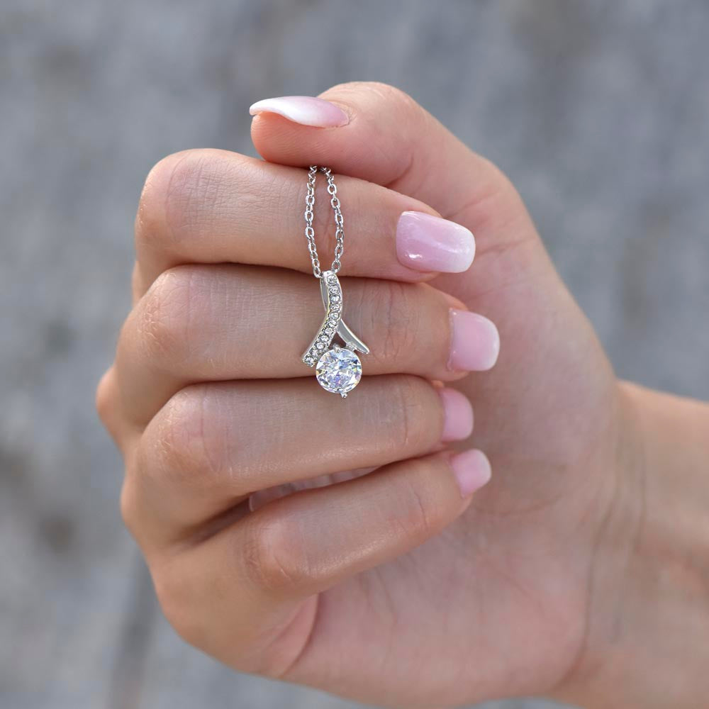 Ribbon of Resilience Necklace – For  Fighters & Survivors