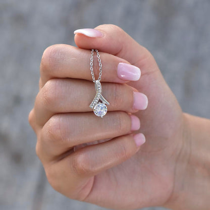 Ribbon of Resilience Necklace – For  Fighters & Survivors